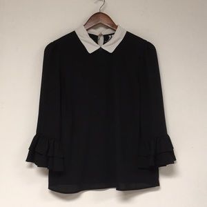 Elle Black blouse S